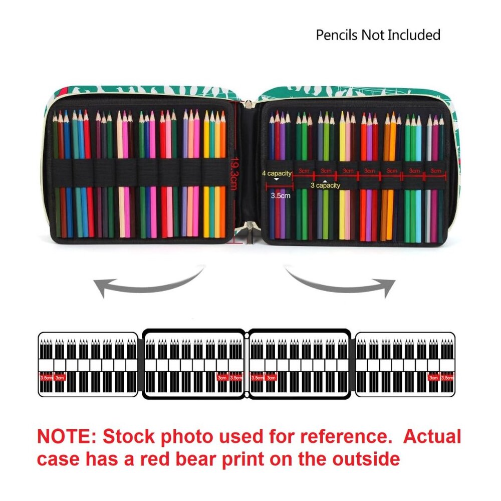 Spacious Universal Pencil Case – Holds Up to 150 Colored Pencils - Picture 9 of 11